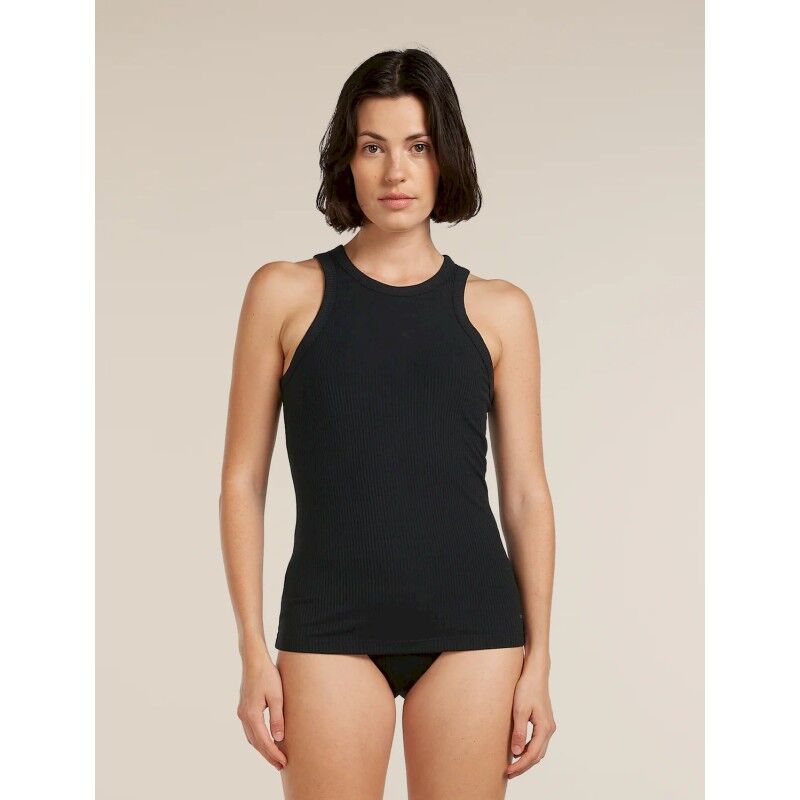 Merinos Rib Lotus Tank - Tanktop - Dames