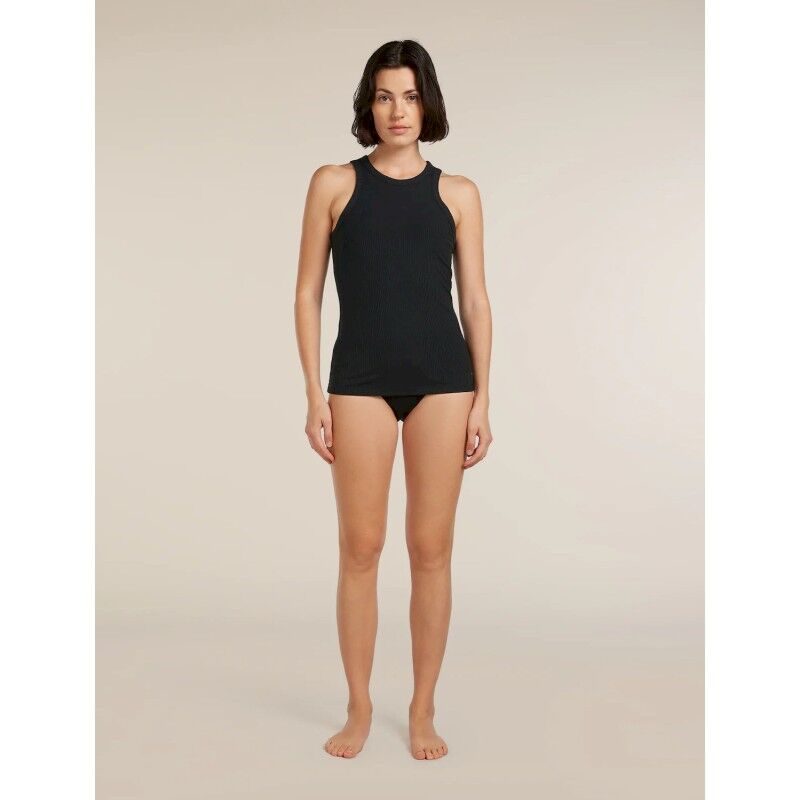 icebreaker Merinos Rib Lotus Tank - Linne - Dam | Hardloop