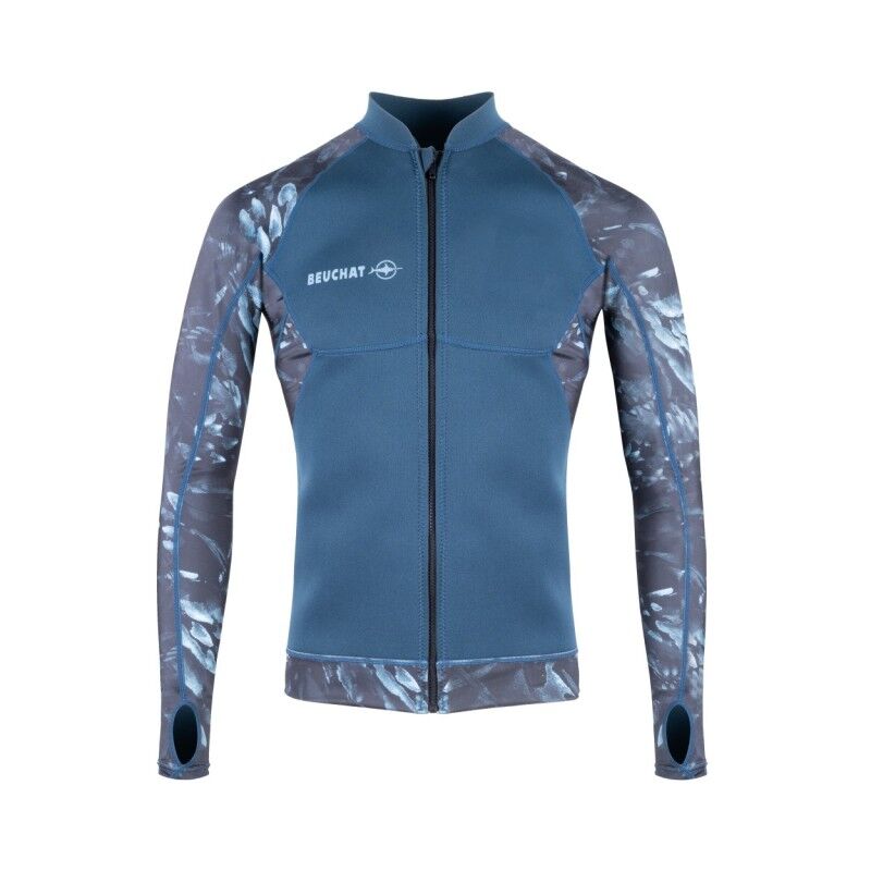 Atoll Veste Zippée H - Top de neoprene com fecho mergulho - Homem