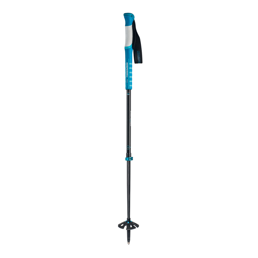 Komperdell Carbon C2 Ultra Light Blue - Ski poles