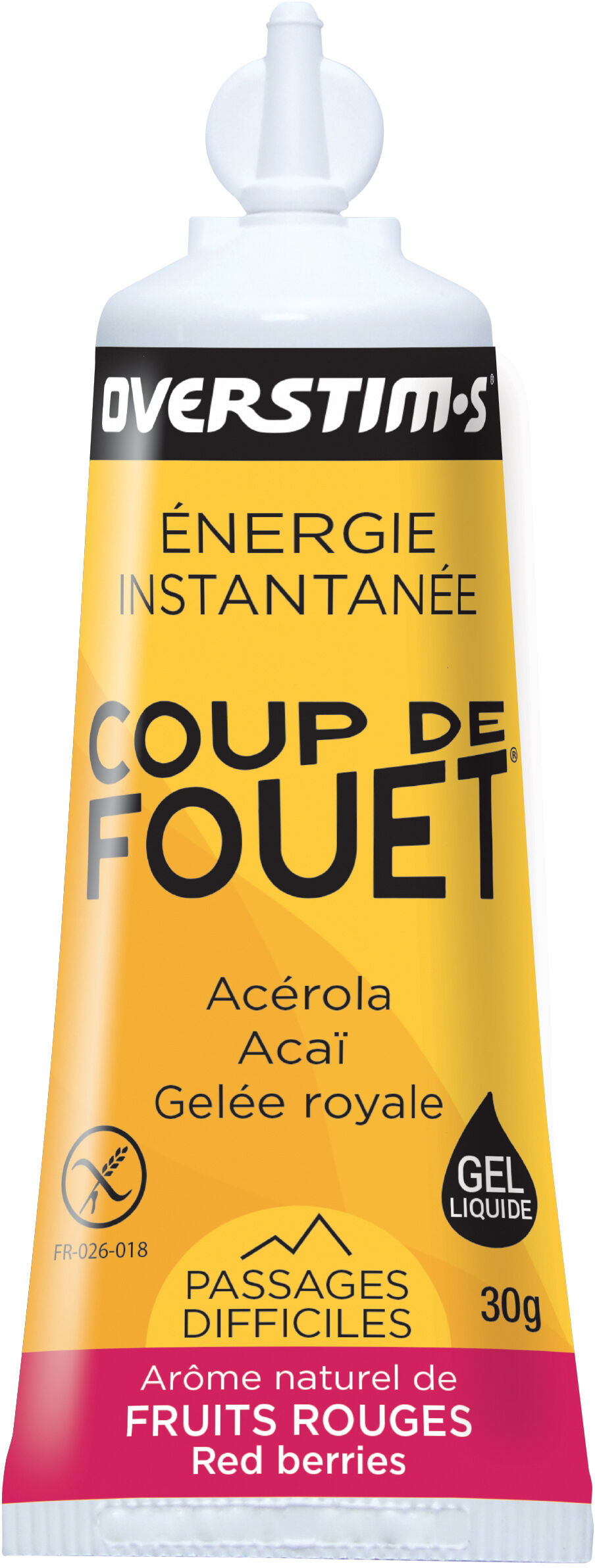 Overstim.s Coup de Fouet - Energetický gel | Hardloop