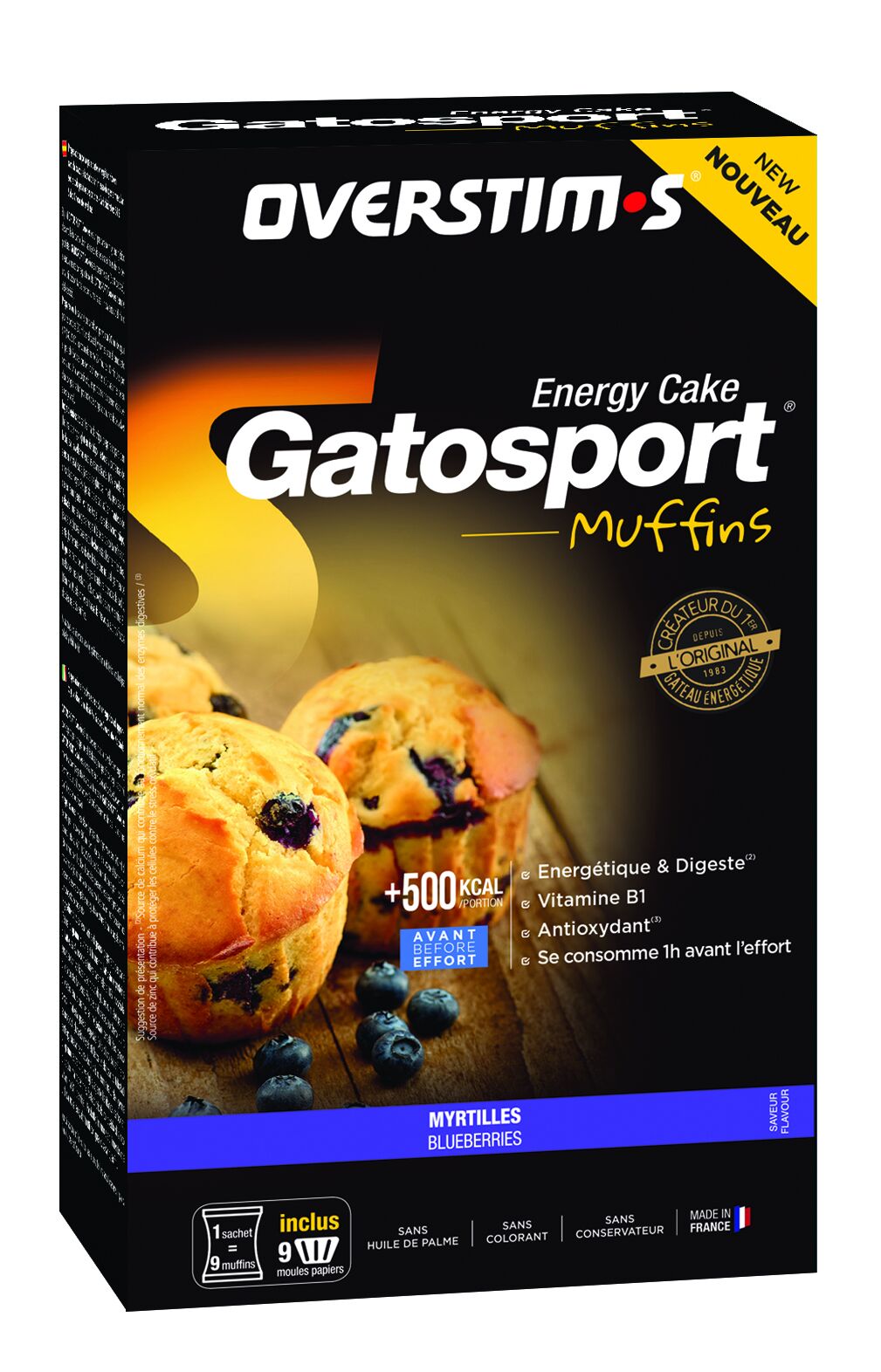 Overstim.s Gatosport - Gâteau énergétique | Hardloop