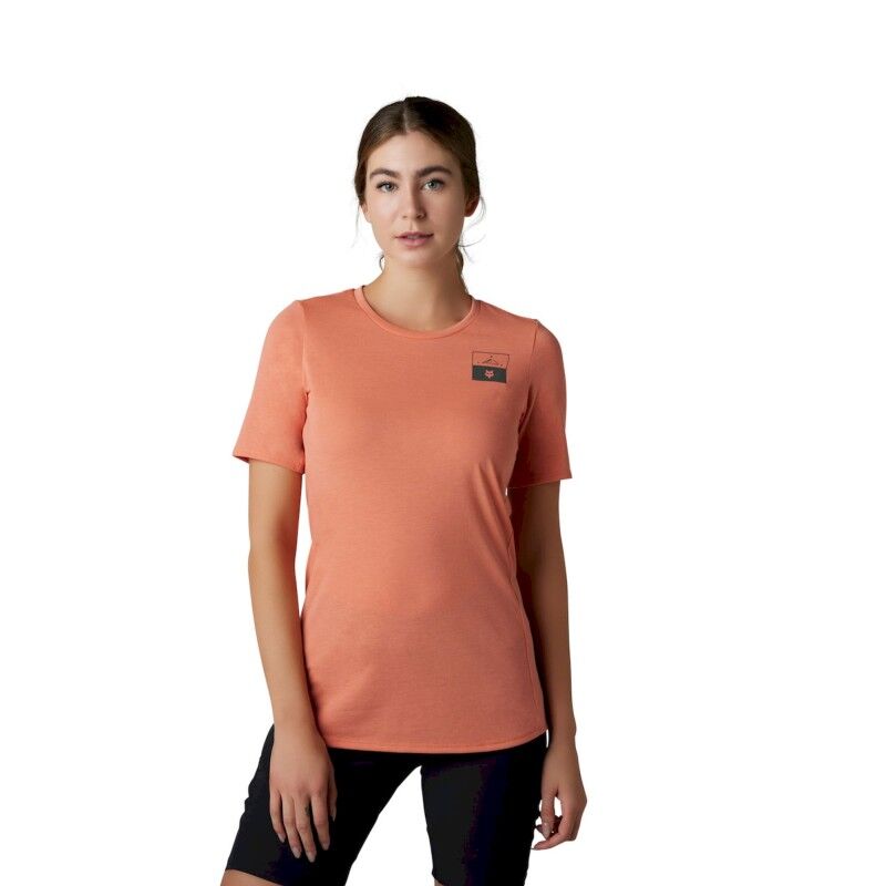 Fox Racing W Ranger Drirelease SS Jersey Fract - Cykeltrikå - Dam | Hardloop