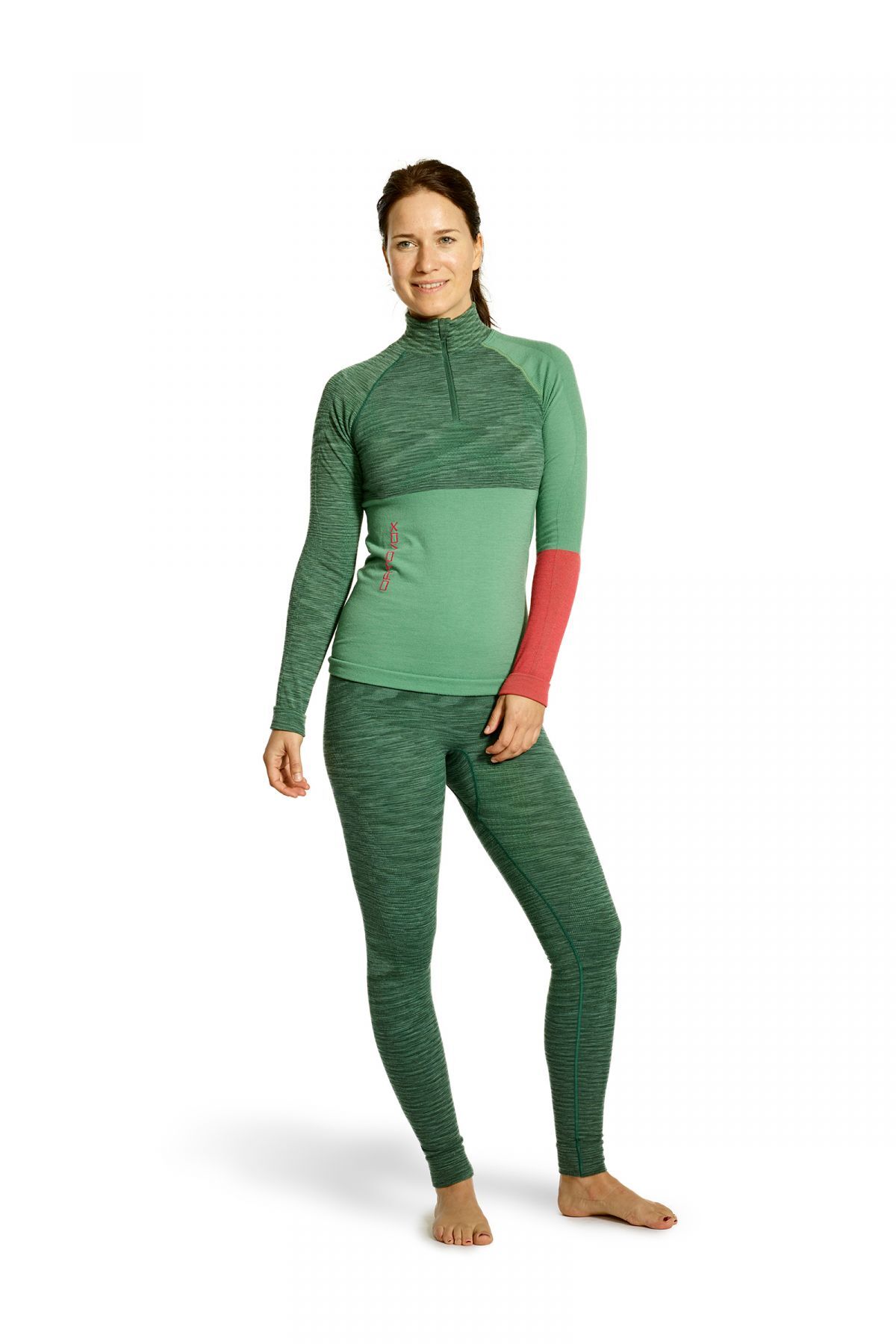 Ortovox 230 Competition Zip Neck - Maglietta intima - Donna