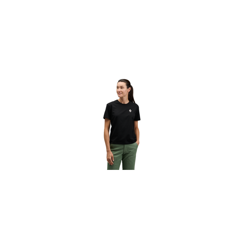 Black Diamond Equipment For Alpinist SS Tee - T-shirt mulher | Hardloop