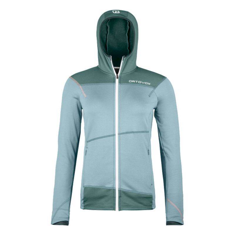 Fleece Light Hoody - Giacca in pile di merino - Donna