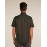 icebreaker Merino 125 Cool-Lite Steveston SS Shirt Plaid - Overhemd - Heren | Hardloop