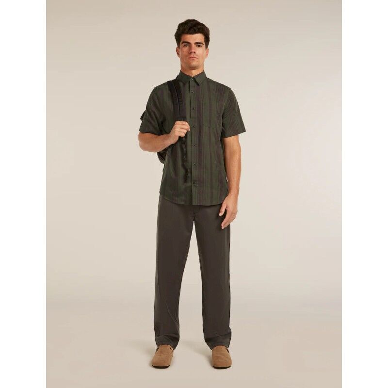 icebreaker Merino 125 Cool-Lite Steveston SS Shirt Plaid - Shirt - Men's | Hardloop
