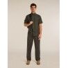 icebreaker Merino 125 Cool-Lite Steveston SS Shirt Plaid - Chemise homme | Hardloop