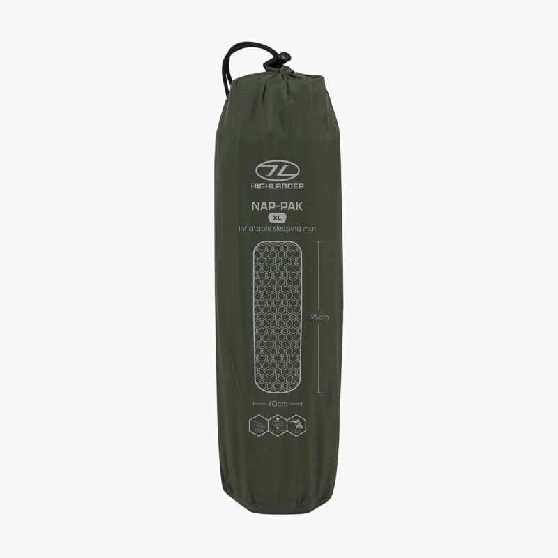 Highlander Nap-Pak XL Inflatable Sleep Mat - Nafukovací karimatka | Hardloop