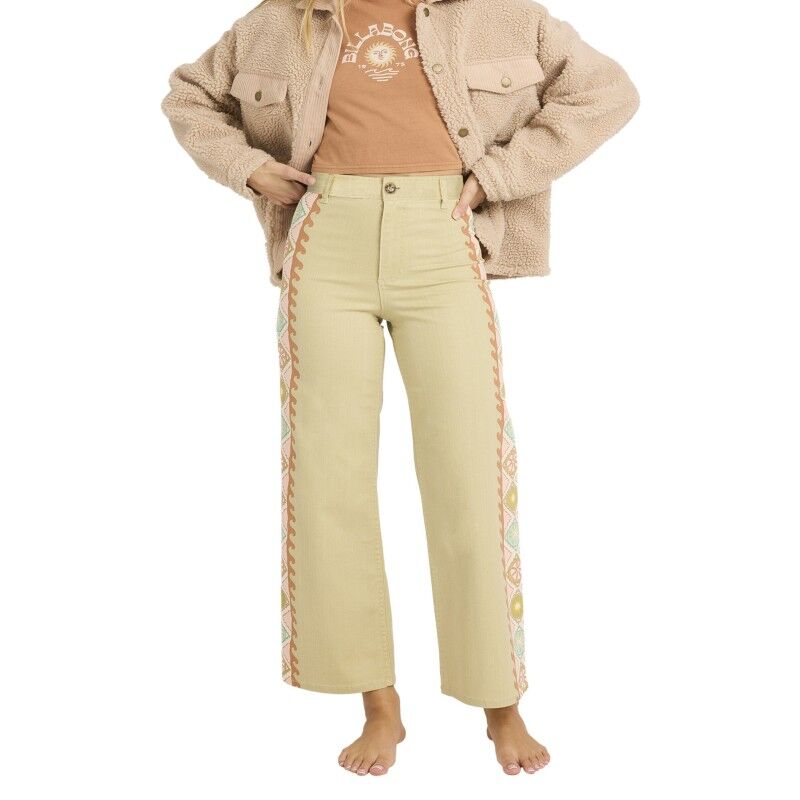 Billabong Free Fall Prntd Twill Pnt - Pantalon femme | Hardloop