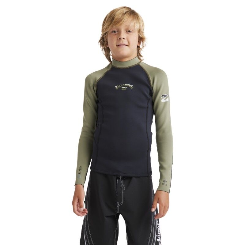Billabong 1/1mm Absolute Natural Wetsuit Jacket - Neoprene top - Kid's | Hardloop
