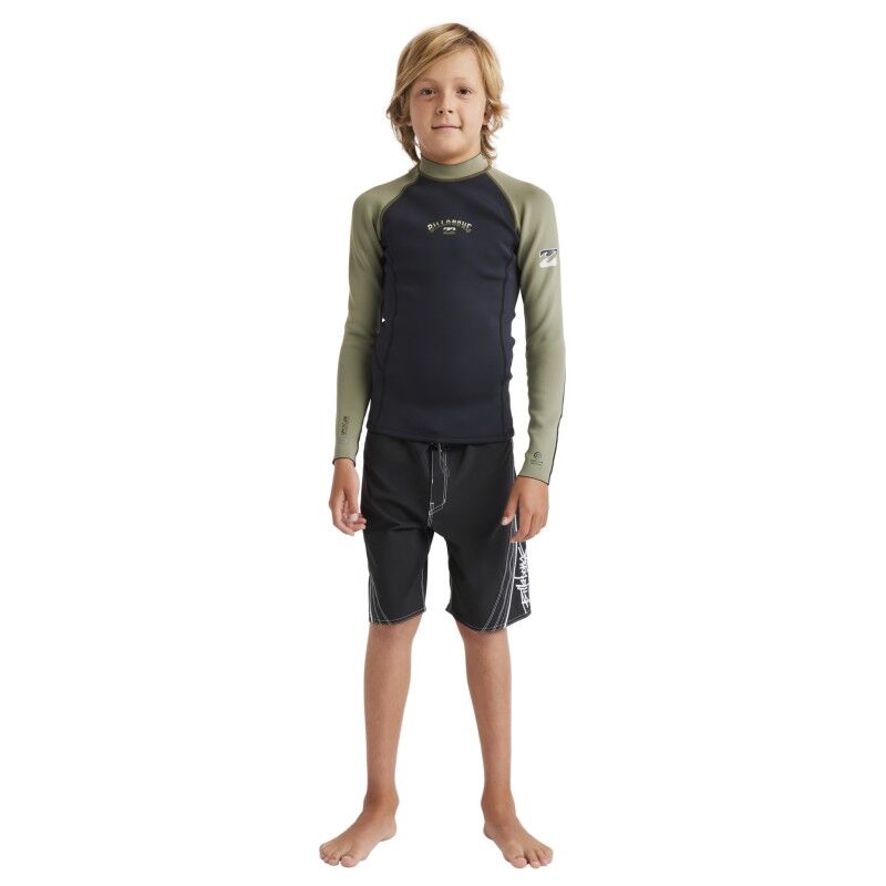 Billabong 1/1mm Absolute Natural Wetsuit Jacket - Top néoprène enfant | Hardloop