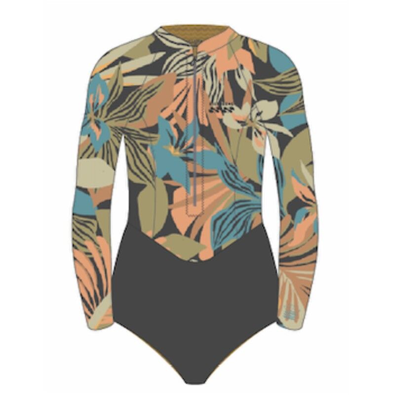 Salty Dayz Natural Light Ls - Fato surf mulher