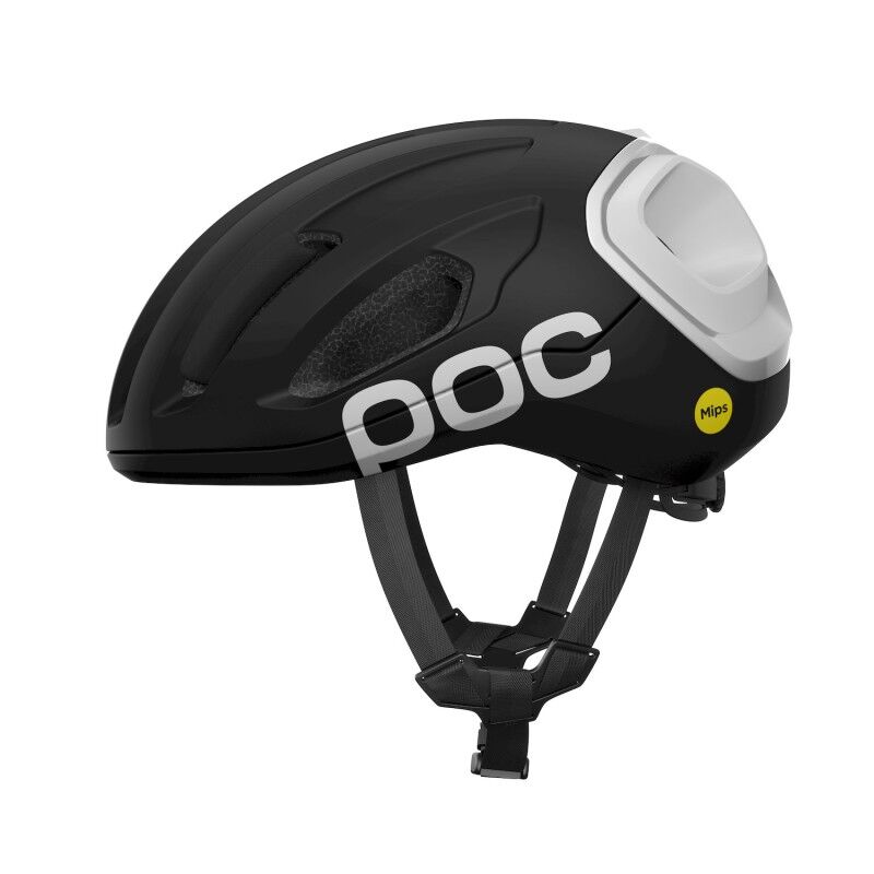 POC Casque v&eacute;lo de route  Amidal (Uranium Black Matt/Hydrogen White)