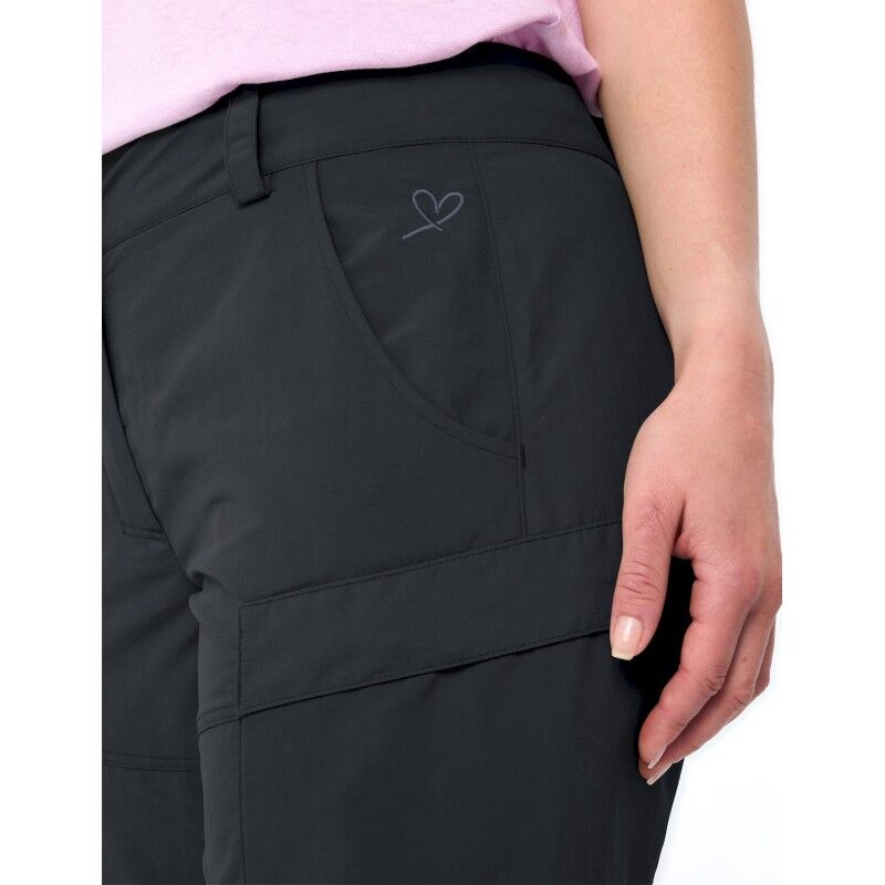 Vaude Women's Neyland Cargo ZO Pants - Pantalon randonnée convertible femme | Hardloop