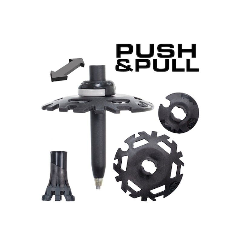 TSL Outdoor Tour C2 Cross Push&Pull - Bâtons randonnée | Hardloop