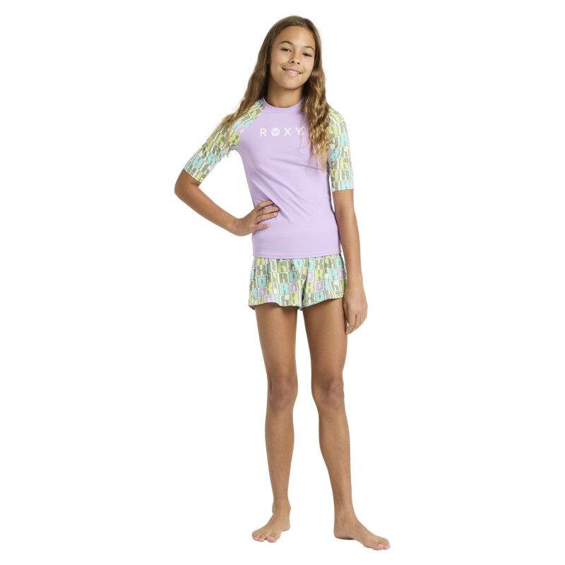 Roxy Active Rg Ss Lycra - Lycra enfant | Hardloop