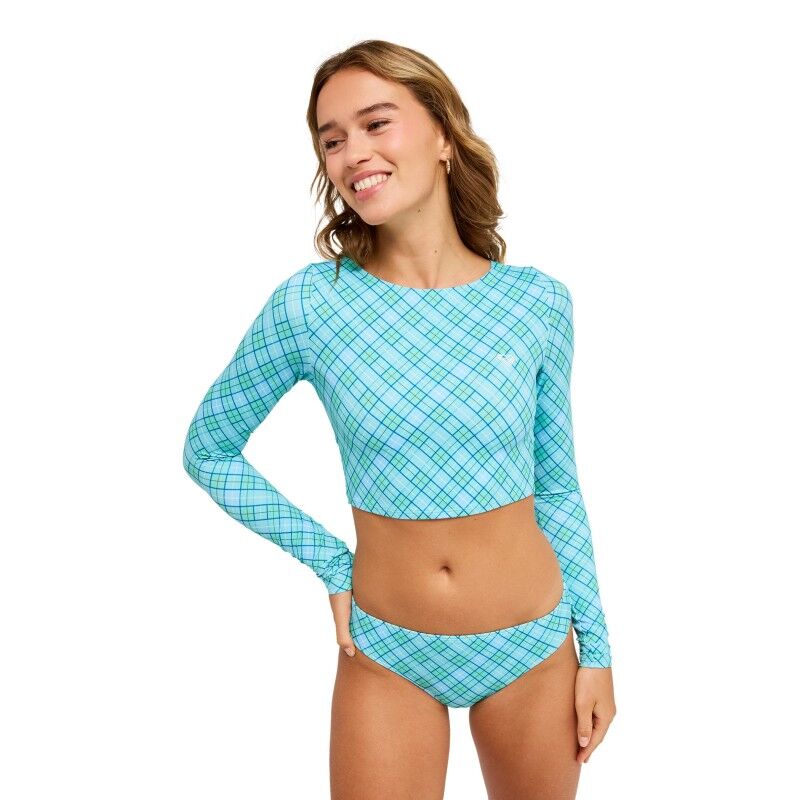 The Beach Babe Ls Crop - Lycras - Damer