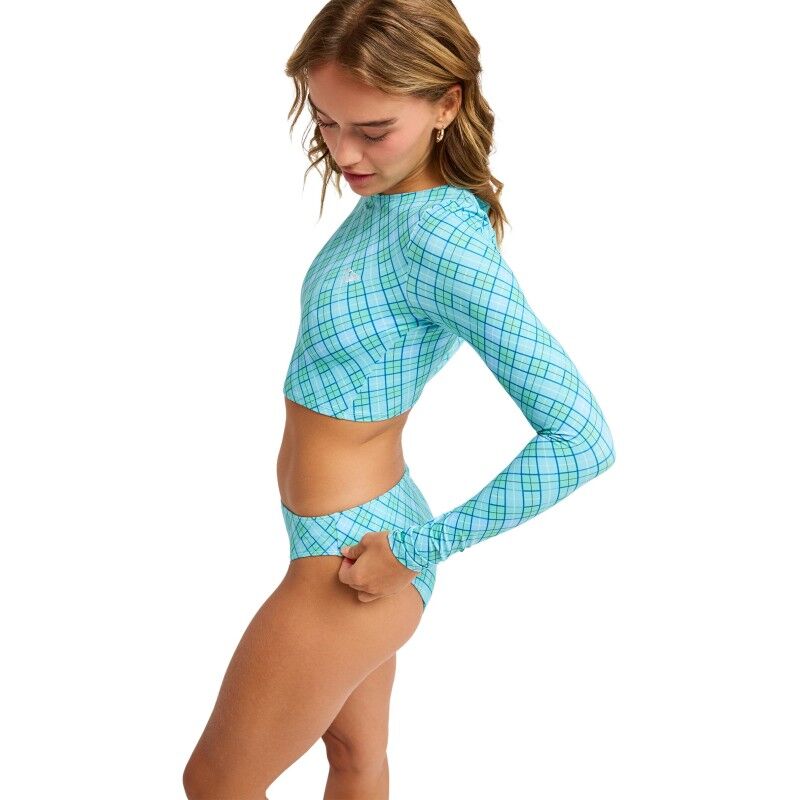 Roxy The Beach Babe Ls Crop - Lycra femme | Hardloop