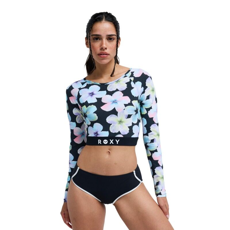 Active Ls Crop Top - Lycras - Women's