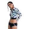 Roxy Active Ls Crop Top - Lycra femme | Hardloop