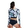 Roxy Active Ls Crop Top - Lycra femme | Hardloop