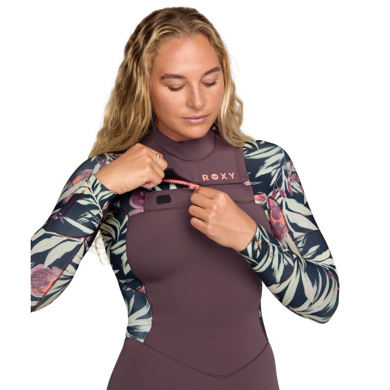 Roxy 3/2mm Swell Natural FZ Full - Combinaison de surf femme | Hardloop