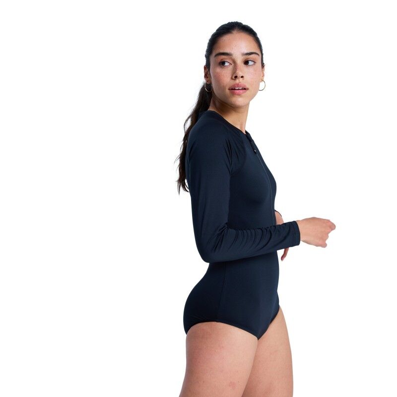 Roxy Essentials Ls Front Zipped One - Lycra femme | Hardloop