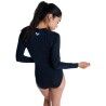 Roxy Essentials Ls Front Zipped One - Lycra femme | Hardloop