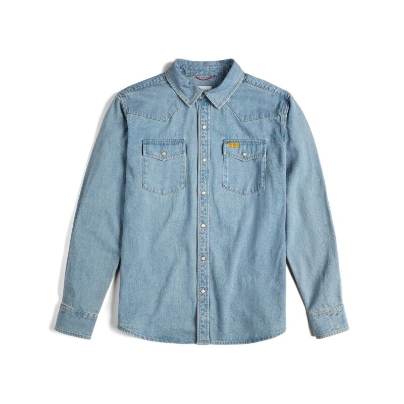 Mountain Shirt Long Sleeve Denim - Overhemd - Heren