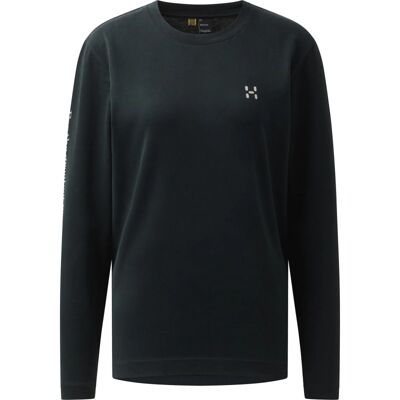 Word LS Tee - T-shirt - Dam