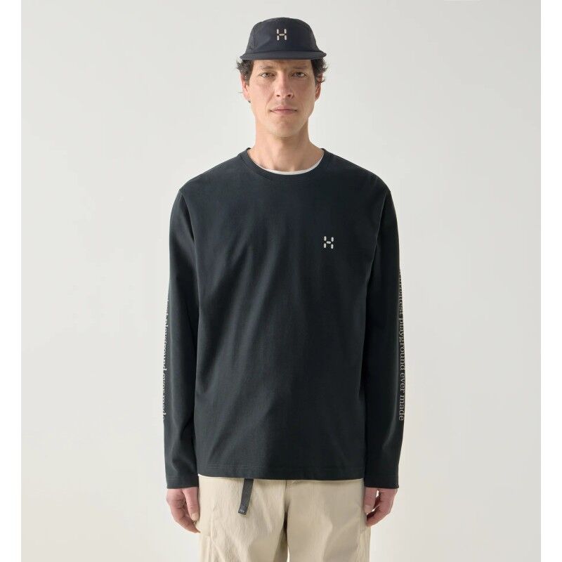 Haglöfs Word LS Tee - T-shirt - Herr | Hardloop