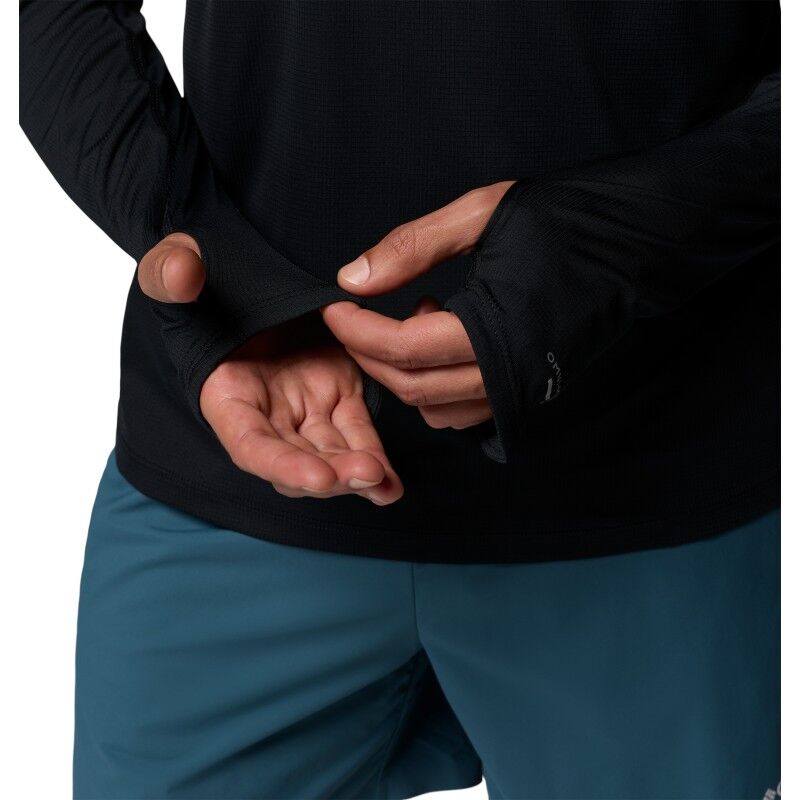 Columbia Stealth Spring LS Half Zip Tee - T-shirt - Men's | Hardloop