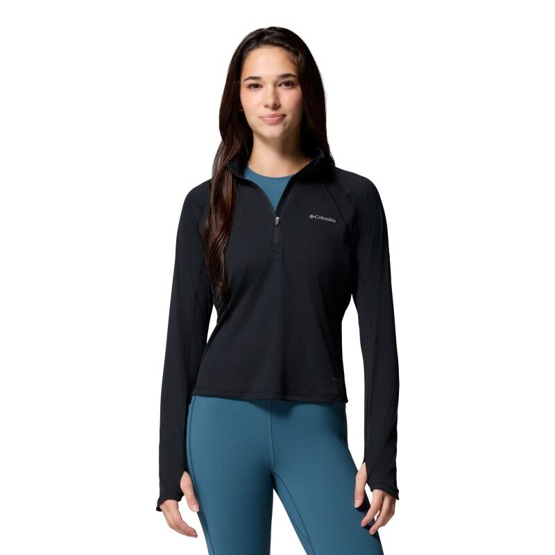 Stealth Spring LS Half Zip Tee - T-shirt - Women's