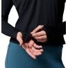 Columbia Stealth Spring LS Half Zip Tee - T-shirt femme | Hardloop