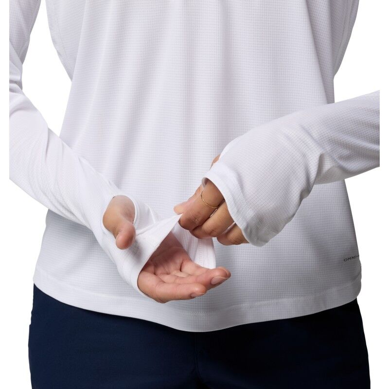 Columbia Stealth Spring LS Half Zip Tee - T-shirt femme | Hardloop