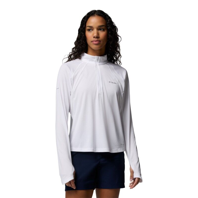 Stealth Spring LS Half Zip Tee - T-shirt - Dames