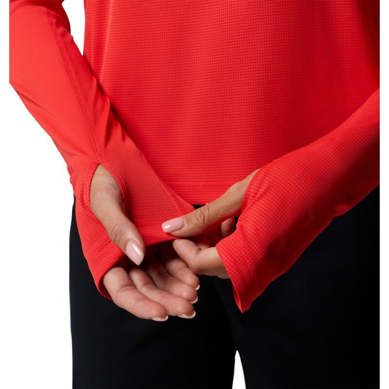 Columbia Stealth Spring LS Half Zip Tee - T-shirt - Women's | Hardloop