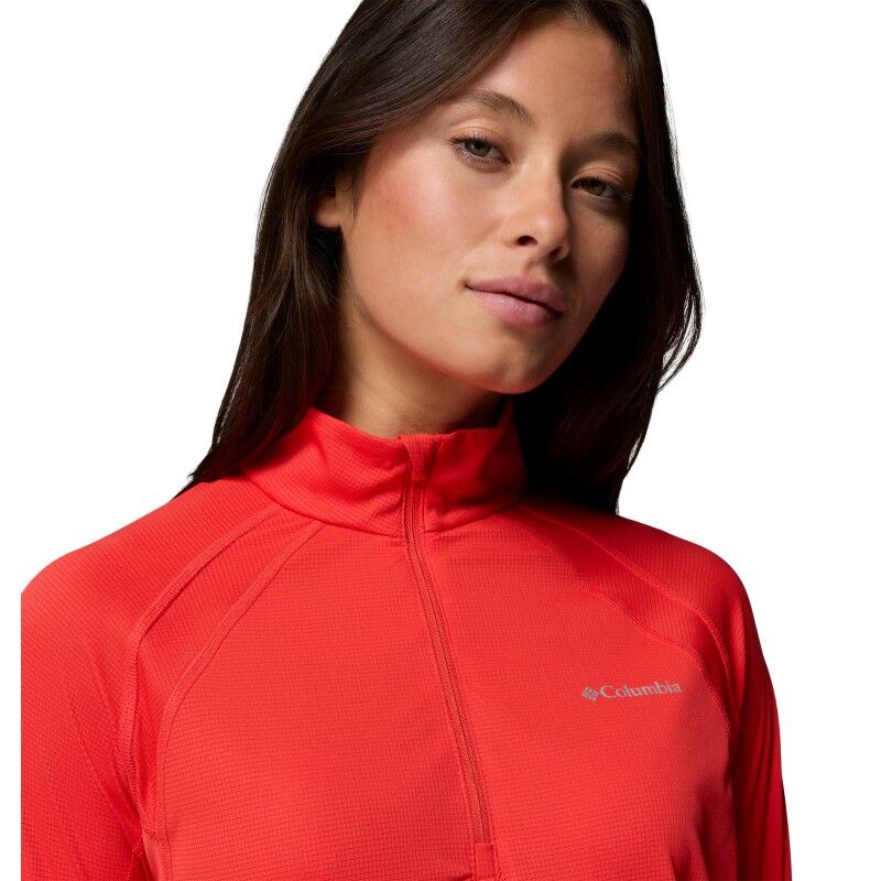 Columbia Stealth Spring LS Half Zip Tee - T-shirt - Women's | Hardloop