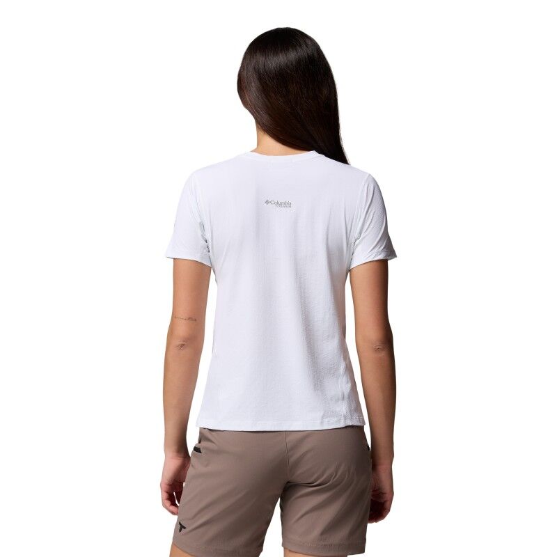 Columbia Diamond Peak Pro SS Tee - T-shirt - Dames | Hardloop