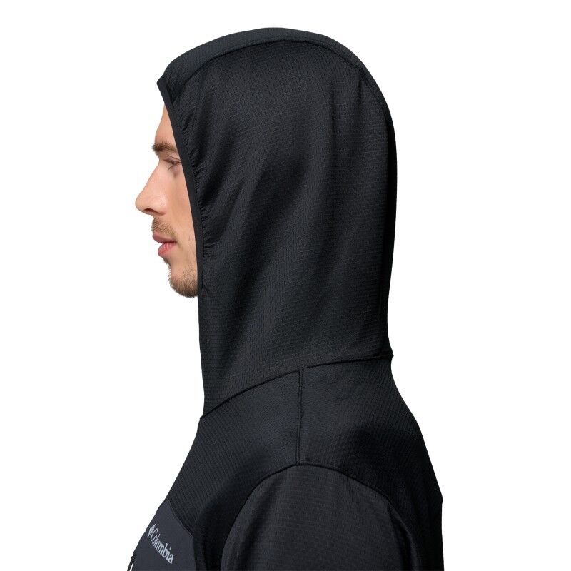 Columbia Tall Heights Hooded Grid Fleece Full Zip - Fleece jacket - Men's | Hardloop