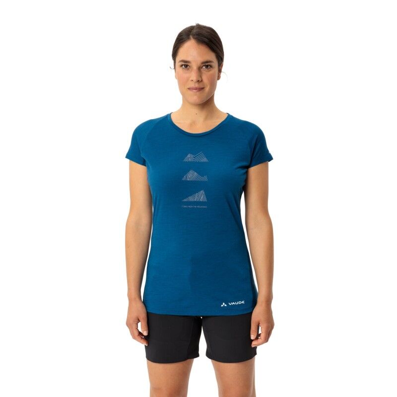 Vaude Women's Tekoa Wool T-Shirt - T-shirt femme | Hardloop