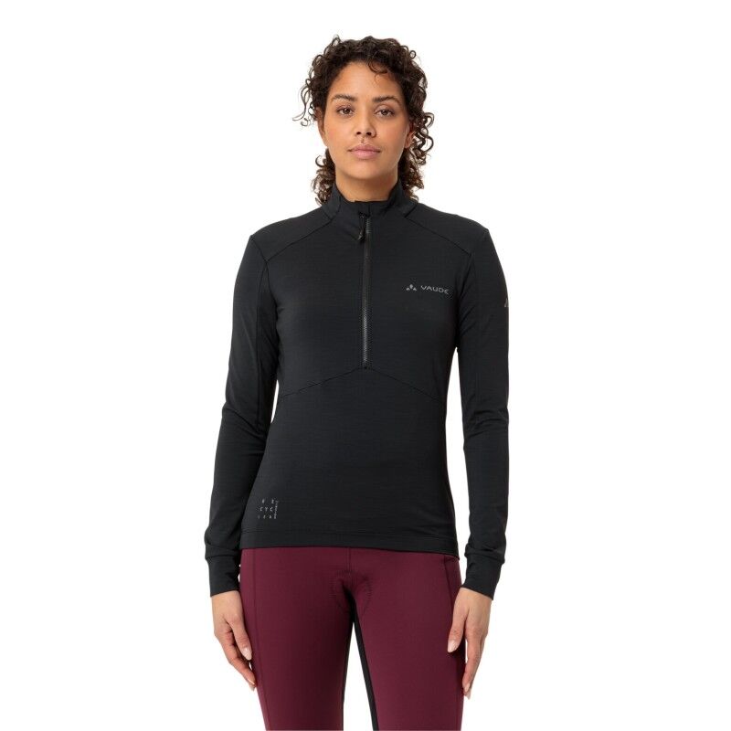 Vaude Women's Kuro Halfzip LS Tricot - Maillot vélo femme | Hardloop