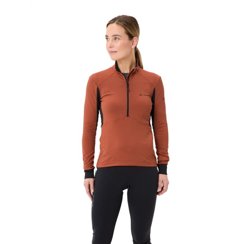 Vaude Women's Kuro Halfzip LS Tricot - Cycling jersey - Women's | Hardloop