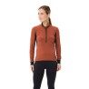 Vaude Women's Kuro Halfzip LS Tricot - Maillot vélo femme | Hardloop