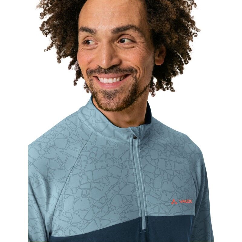 Vaude Men's Virt QZip LS Shirt II - Maillot vélo homme | Hardloop