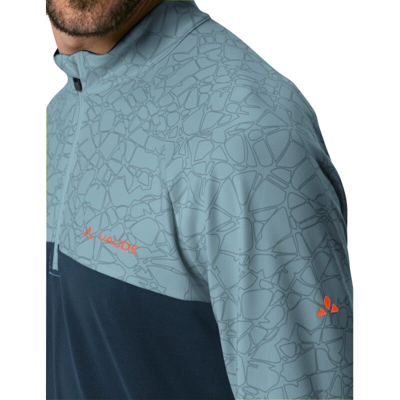 Vaude Men's Virt QZip LS Shirt II - Maillot vélo homme | Hardloop
