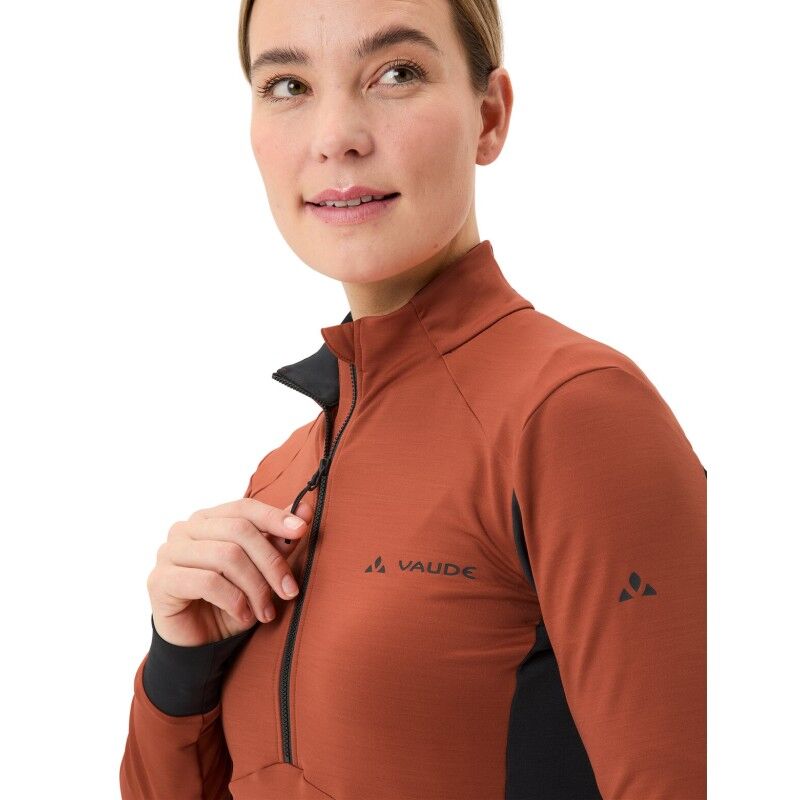 Vaude Women's Kuro Halfzip LS Tricot - Cycling jersey - Women's | Hardloop