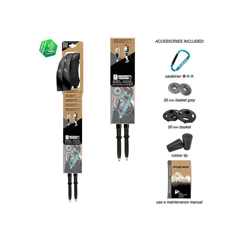 Fizan Compact MS - Bâtons randonnée | Hardloop